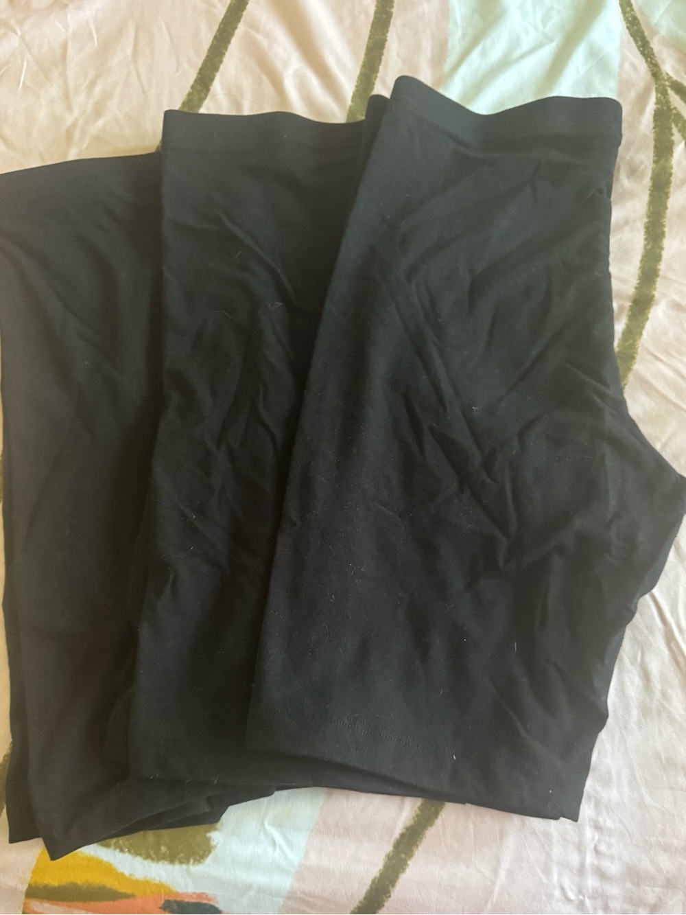 Old Navy Girls Black Biker shorts 3-pack